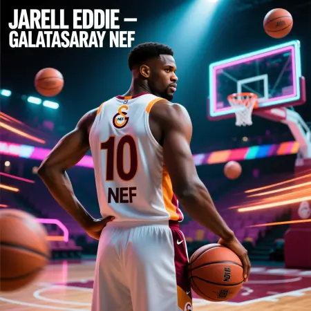 Jarell Eddie Galatasaray NEF formasıyla